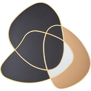 Beliani Tailly Black Irregular Wall Mirror - Wall Mirror Beliani Tailly Black Irregular Wall Mirror - Wall Mirror
