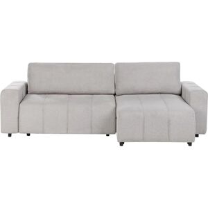 Beliani Innvik Light Gray Modern Sofa Bed with Storage - Sofa Bed Beliani Innvik Light Gray Modern Sofa Bed with Storage - Sofa Bed