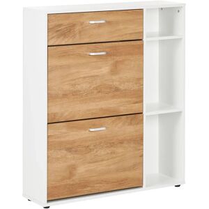 Beliani Mackay - Scandinavian Shoe Cabinet - 2 Compartments Beliani Mackay - Scandinavian Shoe Cabinet - 2 Compartments