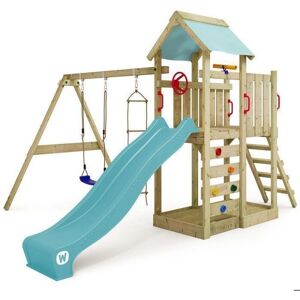 Parque infantil de madera Wickey MultiFlyer con columpio y tobogán - Parque Parque infantil de madera Wickey MultiFlyer con columpio y tobogán - Parque