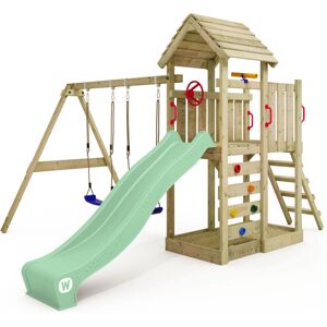 Parque MultiFlyer de Madera Wickey - Juego de escalar y columpios Parque MultiFlyer de Madera Wickey - Juego de escalar y columpios