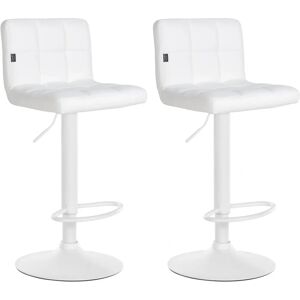 CLP Feni Taburete de Bar - Asiento ajustable en cuero sintético - Bar y Cocina CLP Feni Taburete de Bar - Asiento ajustable en cuero sintético - Bar y Cocina