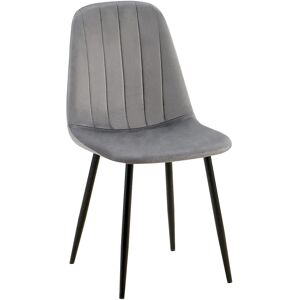Sconto Claude Silla de comedor gris - Silla de comedor Sconto Claude Silla de comedor gris - Silla de comedor