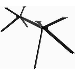 CLP Tischbeine Cascada - Schwarzes Industrielles Metall CLP Tischbeine Cascada - Schwarzes Industrielles Metall