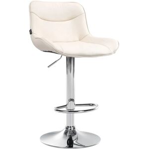 CLP Vonore Taburete de Bar Ajustable - Cuero Sintético - Estilo Moderno CLP Vonore Taburete de Bar Ajustable - Cuero Sintético - Estilo Moderno