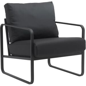 Fauteuil Manea Noir - Mobilier de Salon - Publicité Fauteuil Manea Noir - Mobilier de Salon - Publicité
