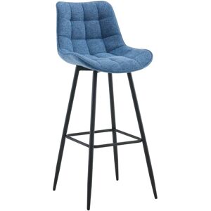 Taburete de bar Dartford Azul Tela CLP Taburete de bar Dartford Azul Tela CLP