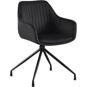 Silla de comedor Welby de terciopelo - Diseño elegante y moderno Silla de comedor Welby de terciopelo - Diseño elegante y moderno