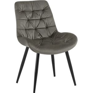 Silla de comedor de terciopelo Rossford - Moderna y cómoda Silla de comedor de terciopelo Rossford - Moderna y cómoda