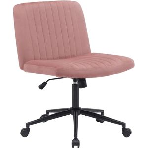 Silla de oficina Kingman Rosa Terciopelo Silla de oficina Kingman Rosa Terciopelo