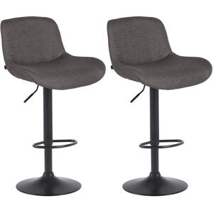 Set de Taburetes de Bar Negro y Gris CLP - Moderno, Ajustable, 120kg Set de Taburetes de Bar Negro y Gris CLP - Moderno, Ajustable, 120kg