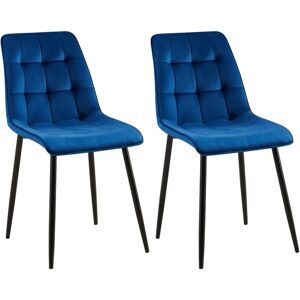 CLP Gifford Sillas de comedor de terciopelo - Sillas de comedor CLP Gifford Sillas de comedor de terciopelo - Sillas de comedor