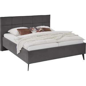 Höffner Paulo Polsterbettgestell - Komfortbett, grau, 202/182x120 cm Höffner Paulo Polsterbettgestell - Komfortbett, grau, 202/182x120 cm