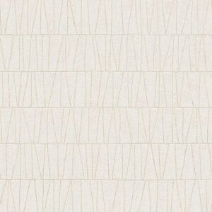 Profhome 395062-GU White-Perla Striped Pattern Wallpaper - Wallpaper Profhome 395062-GU White-Perla Striped Pattern Wallpaper - Wallpaper