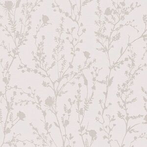 Profhome 395461-Tonal Floral Wallpaper - Wallpaper Profhome 395461-Tonal Floral Wallpaper - Wallpaper
