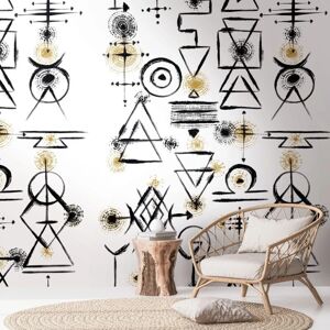 Profhome Ethnic Design Wallpaper - Wallcovering 1.59m x 2.8m Profhome Ethnic Design Wallpaper - Wallcovering 1.59m x 2.8m