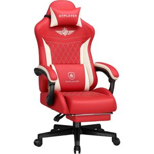 Chaise gaming ergonomique GTPLAYER - Dossier ajustable - Publicité Chaise gaming ergonomique GTPLAYER - Dossier ajustable - Publicité