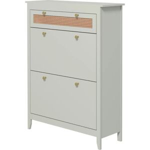 HOMCOM Mobile Porta Scarpe Verde - Capacità 12 Paia - Compatto ed Elegante HOMCOM Mobile Porta Scarpe Verde - Capacità 12 Paia - Compatto ed Elegante