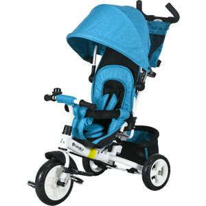 HOMCOM 6-in-1 Dreirad mit Schubstange - Stabil, Abnehmbares Sonnendach, Sicherheitsgurt HOMCOM 6-in-1 Dreirad mit Schubstange - Stabil, Abnehmbares Sonnendach, Sicherheitsgurt