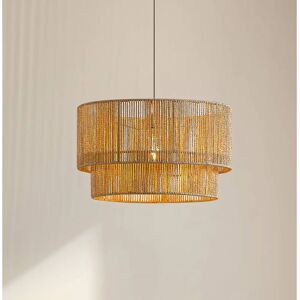 Lindby Anuva Pendellampe - Dæmpbar, Rustik, Creme / Amber Lindby Anuva Pendellampe - Dæmpbar, Rustik, Creme / Amber