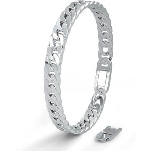 Serasar - Srebrna męska bransoletka z kubańskim łańcuchem - 17 cm Serasar - Srebrna męska bransoletka z kubańskim łańcuchem - 17 cm