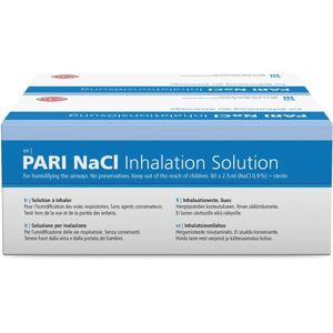 PARI NaCl Inhalation Solution Ampoules - Respiratory Aid PARI NaCl Inhalation Solution Ampoules - Respiratory Aid