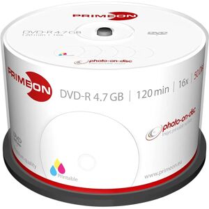 Primeon 2761206 DVD-R 50 pcs Imprimable 4.7GB - DVD-R Primeon 2761206 DVD-R 50 pcs Imprimable 4.7GB - DVD-R