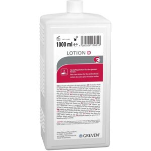 Greven Lotion D - Lotion soin de la peau - Publicité Greven Lotion D - Lotion soin de la peau - Publicité