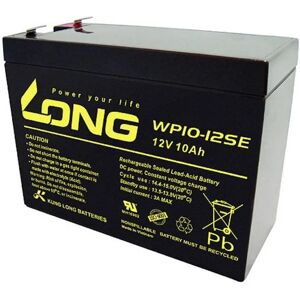 Long WP10-12SE 12V 10Ah Blybatteri - AGM Cyklusstabil - Vedligeholdelsesfri Long WP10-12SE 12V 10Ah Blybatteri - AGM Cyklusstabil - Vedligeholdelsesfri