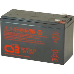 CSB GP1272 F2 12V 7.2Ah Battery - Faston 6.3mm - VdS CSB GP1272 F2 12V 7.2Ah Battery - Faston 6.3mm - VdS
