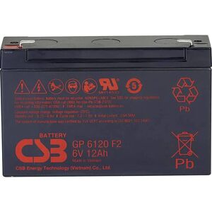 CSB Battery GP 6120 - 6V 12Ah Wartungsfreie Batterie CSB Battery GP 6120 - 6V 12Ah Wartungsfreie Batterie