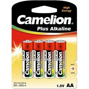 Camelion Modèle LR6 Piles Alcalines AA - Pack de 4 - Publicité Camelion Modèle LR6 Piles Alcalines AA - Pack de 4 - Publicité