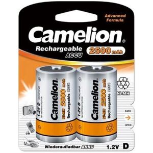 Camelion 17025220 - Pile rechargeable NiMH D - Pack de 2 Camelion 17025220 - Pile rechargeable NiMH D - Pack de 2