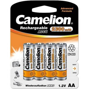 Camelion Model NH-AA2300BP4 Oplaadbare AA NiMH Batterij Camelion Model NH-AA2300BP4 Oplaadbare AA NiMH Batterij