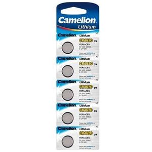 Pile bouton au lithium Camelion CR1620 - Pack de 5 - Publicité Pile bouton au lithium Camelion CR1620 - Pack de 5 - Publicité