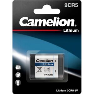 Camelion 2CR5-BP1 Wiederaufladbare Lithiumbatterie - 6V Kamera/Foto Camelion 2CR5-BP1 Wiederaufladbare Lithiumbatterie - 6V Kamera/Foto