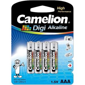 Batteria Alcalina Camelion LR03 Micro AAA - Tipo: AAA, 1,5V, 4 pezzi. Batteria Alcalina Camelion LR03 Micro AAA - Tipo: AAA, 1,5V, 4 pezzi.