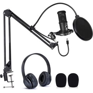 Easypix 62021 Microphone - Microphone de Studio Noir - Publicité Easypix 62021 Microphone - Microphone de Studio Noir - Publicité