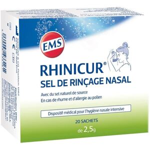 Sachets de Sel pour Rinçage Nasal Rhinicur - Hygiène nasale Sachets de Sel pour Rinçage Nasal Rhinicur - Hygiène nasale