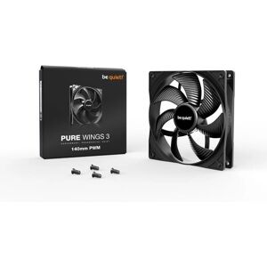 be quiet! Pure Wings 3 140mm PWM Case Fan - Black be quiet! Pure Wings 3 140mm PWM Case Fan - Black