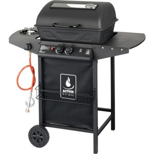 Jordan Jgb-2083 Grill gazowy - 2 palniki, Chromowana 47x37cm - Dla 8 osób Jordan Jgb-2083 Grill gazowy - 2 palniki, Chromowana 47x37cm - Dla 8 osób