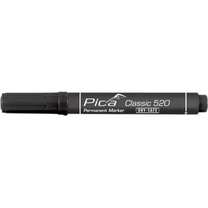 Marqueur permanent Pica Classic - Noir, pointe 1-4mm - Publicité Marqueur permanent Pica Classic - Noir, pointe 1-4mm - Publicité