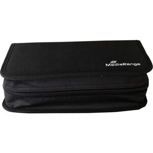 MediaRange Custodia in nylon nero 96 dischi - Custodia per dischi ottici MediaRange Custodia in nylon nero 96 dischi - Custodia per dischi ottici