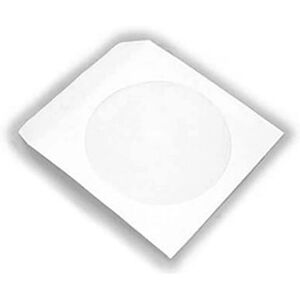 MediaRange White Paper CD Sleeve - 1 Disc, Pack of 100 MediaRange White Paper CD Sleeve - 1 Disc, Pack of 100