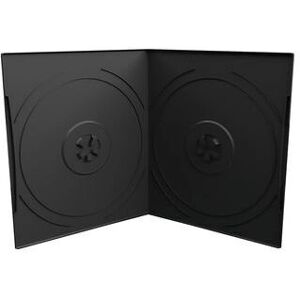 MediaRange Custodia DVD per 2 dischi - Nero - Custodia ottica MediaRange Custodia DVD per 2 dischi - Nero - Custodia ottica