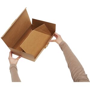 Kaiserkraft Blitzbox flow - Braun - 335x230x130mm - Kleine Menge Kaiserkraft Blitzbox flow - Braun - 335x230x130mm - Kleine Menge