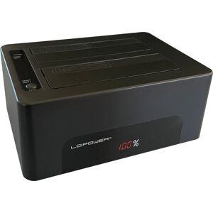LC Power LC-DOCK-U3-V Αποθήκευση Σταθμός - Μαύρο LC Power LC-DOCK-U3-V Αποθήκευση Σταθμός - Μαύρο