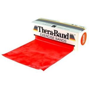 Bande de Résistance TheraLine - Rouge - Fitness et Rééducation - Publicité Bande de Résistance TheraLine - Rouge - Fitness et Rééducation - Publicité