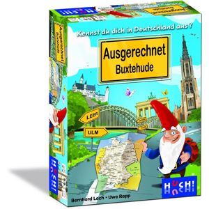 Huch 882066 - Buxtehude Geography Bluff Card Game - Family Fun Huch 882066 - Buxtehude Geography Bluff Card Game - Family Fun