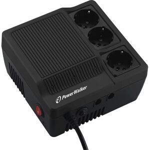 PowerWalker AVR 1200 Régulateur de Tension - 3 Prises - Noir - Publicité PowerWalker AVR 1200 Régulateur de Tension - 3 Prises - Noir - Publicité